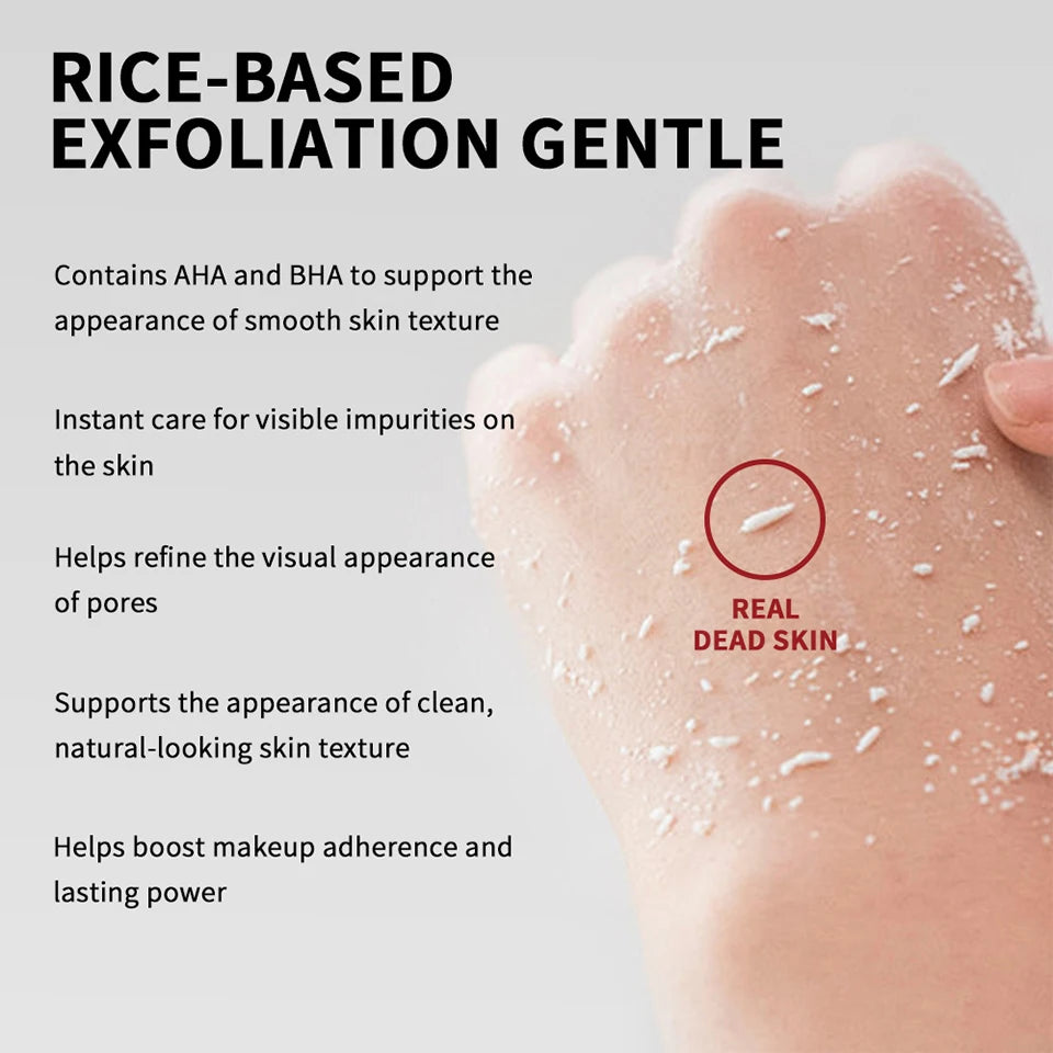 Rice Exfoliating Essence Face Peeling Serum for Brightening Skin