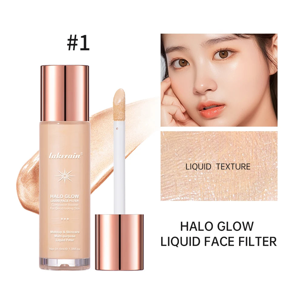 Liquid Face Highlighter Makeup Glow Boosting Illuminating Serum - 25