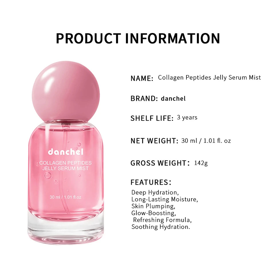 Collagen Peptide Jelly Serum Mist Hydrating Facial Spray