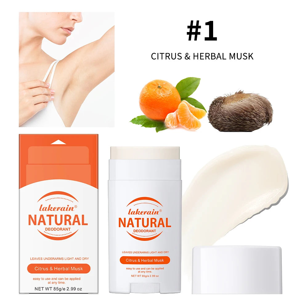 Natural Deodorant Stick Long Lasting Solid Perfume Balm - 23