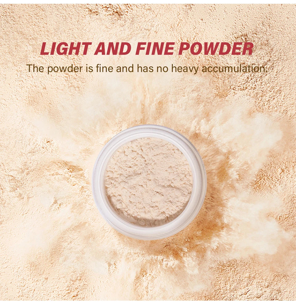 Setting Powder Matte Loose Finishing Powder for Long Lasting Makeup - 12