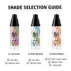 3 Color Correcting Concealer Primer SPF50 Face Makeup Base