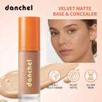 Liquid Foundation and Concealer Buildable Velvet Matte Face Makeup
