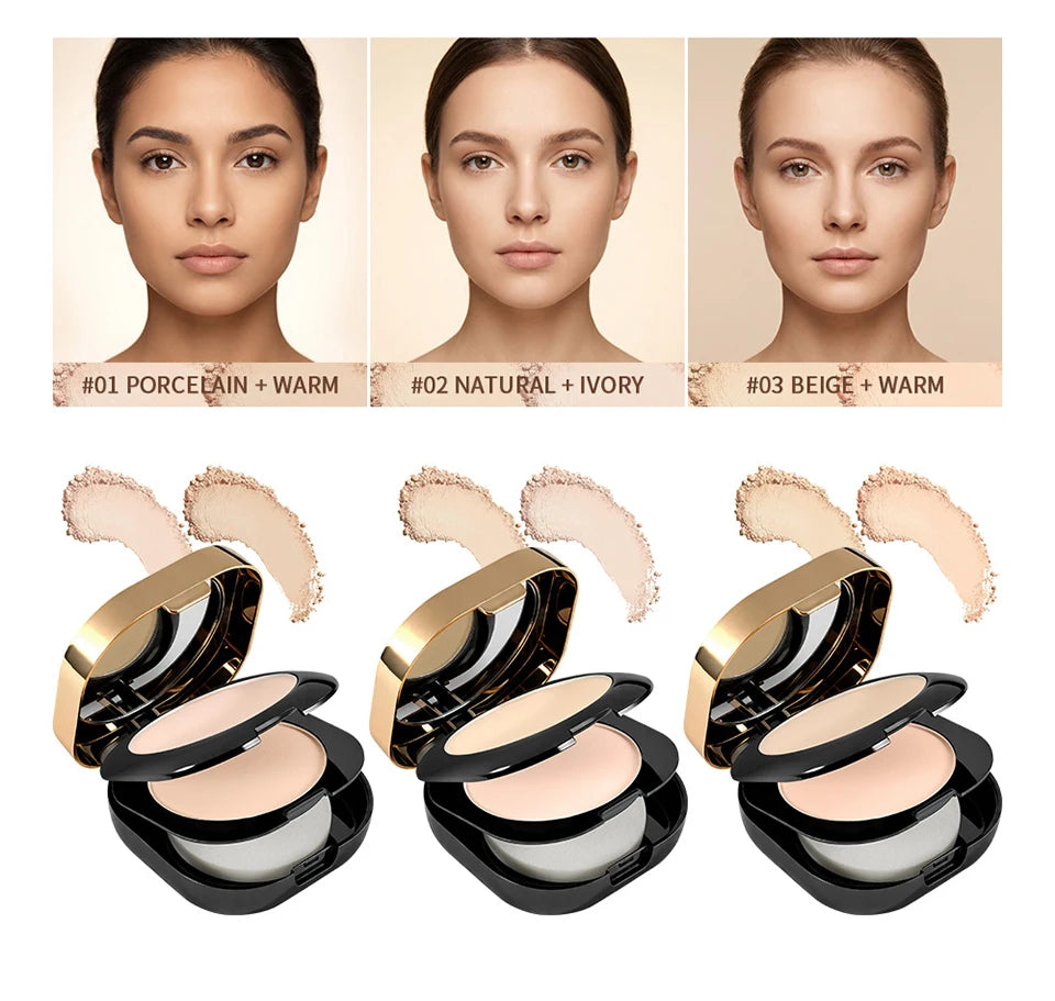 Pressed Powder Oil Control Face Setting Powder