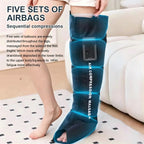 Full Leg Air Compression Massager Sequential Recovery Boot