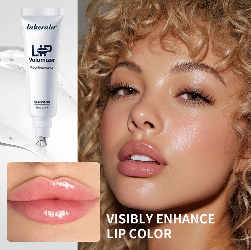 Lip Plumper Serum Hydrating Lip Volumizer Gloss - 11