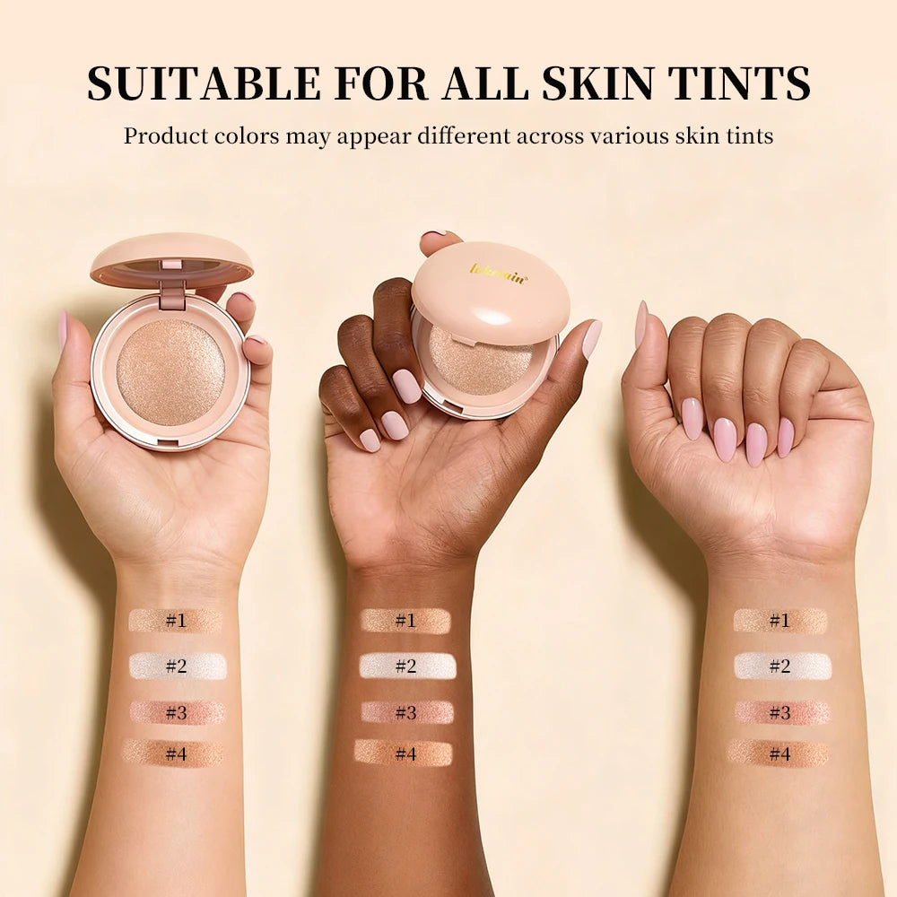 Silken Touch Highlighter Powder Baked Shimmer Illuminator - 6