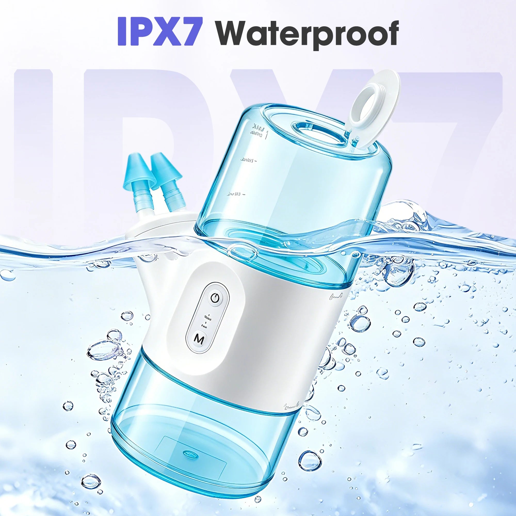 Electric Nasal Irrigator and Sinus Rinse Nasal Cleaner - 10
