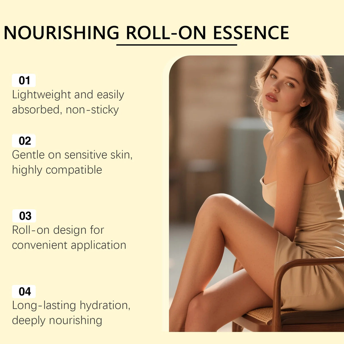 Cyperus Rotundus Roll On Oil Essence Post Hair Removal Soothing Serum