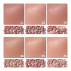 Roller Blush Spherical Powder Beads Shimmer Face Makeup Blusher