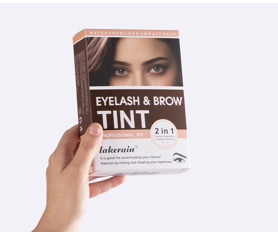 Eyelash and Brow Tint Kit Waterproof Eyebrow Dyeing Set - 20