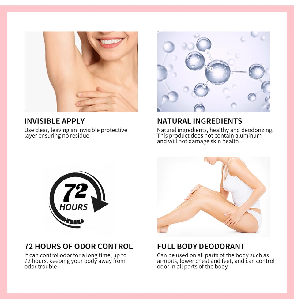 Body Deodorant Stick Whole Body Odor Eliminator - 9