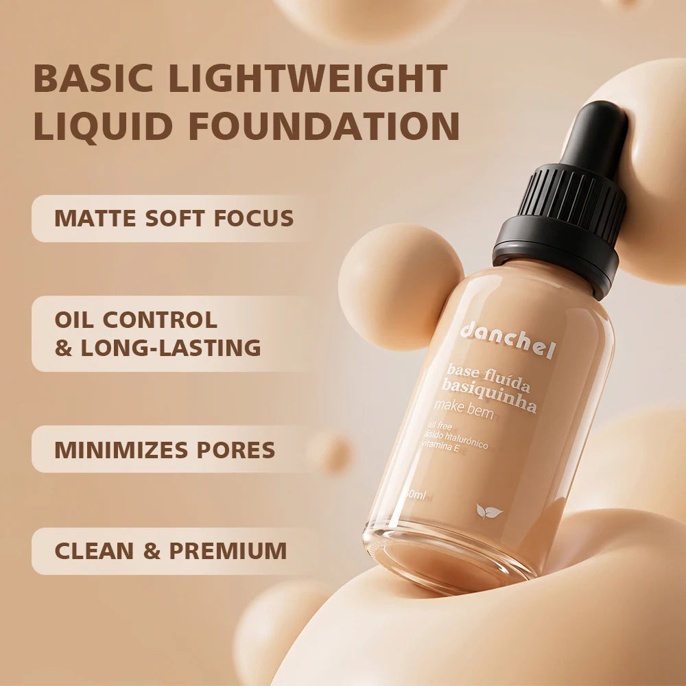 Basic Liquid Foundation Matte Face Makeup Base