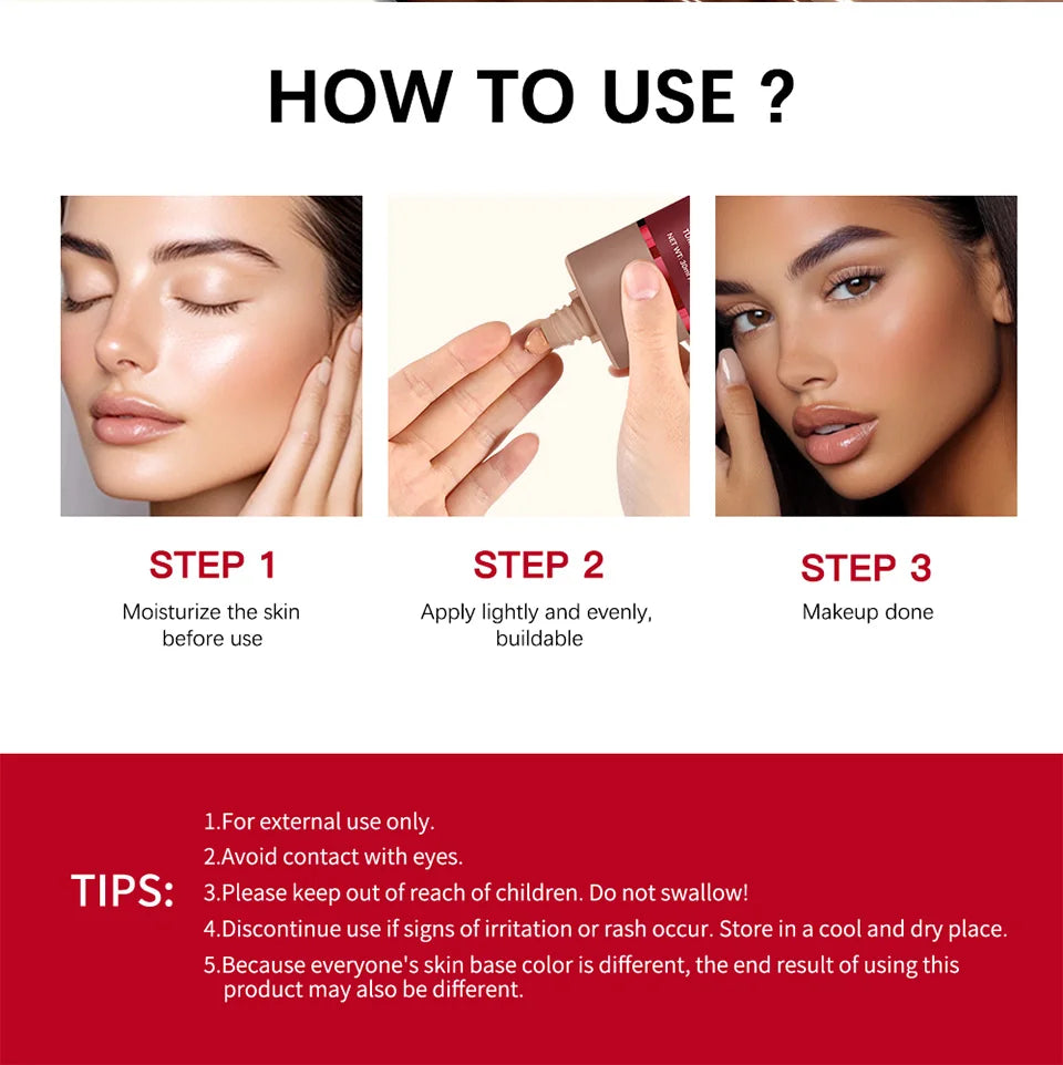 Blur Base Balm BB Cream Face Primer Smoothing Makeup Foundation - 16