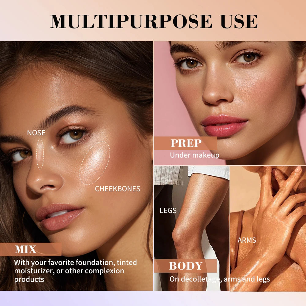 Luminous Face Primer and Highlighter Dewy Skin Illuminator