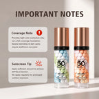3 Color Correcting Concealer Primer SPF50 Face Makeup Base