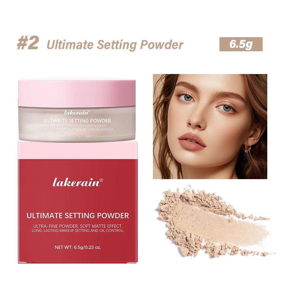 Setting Powder Matte Loose Finishing Powder for Long Lasting Makeup - 19