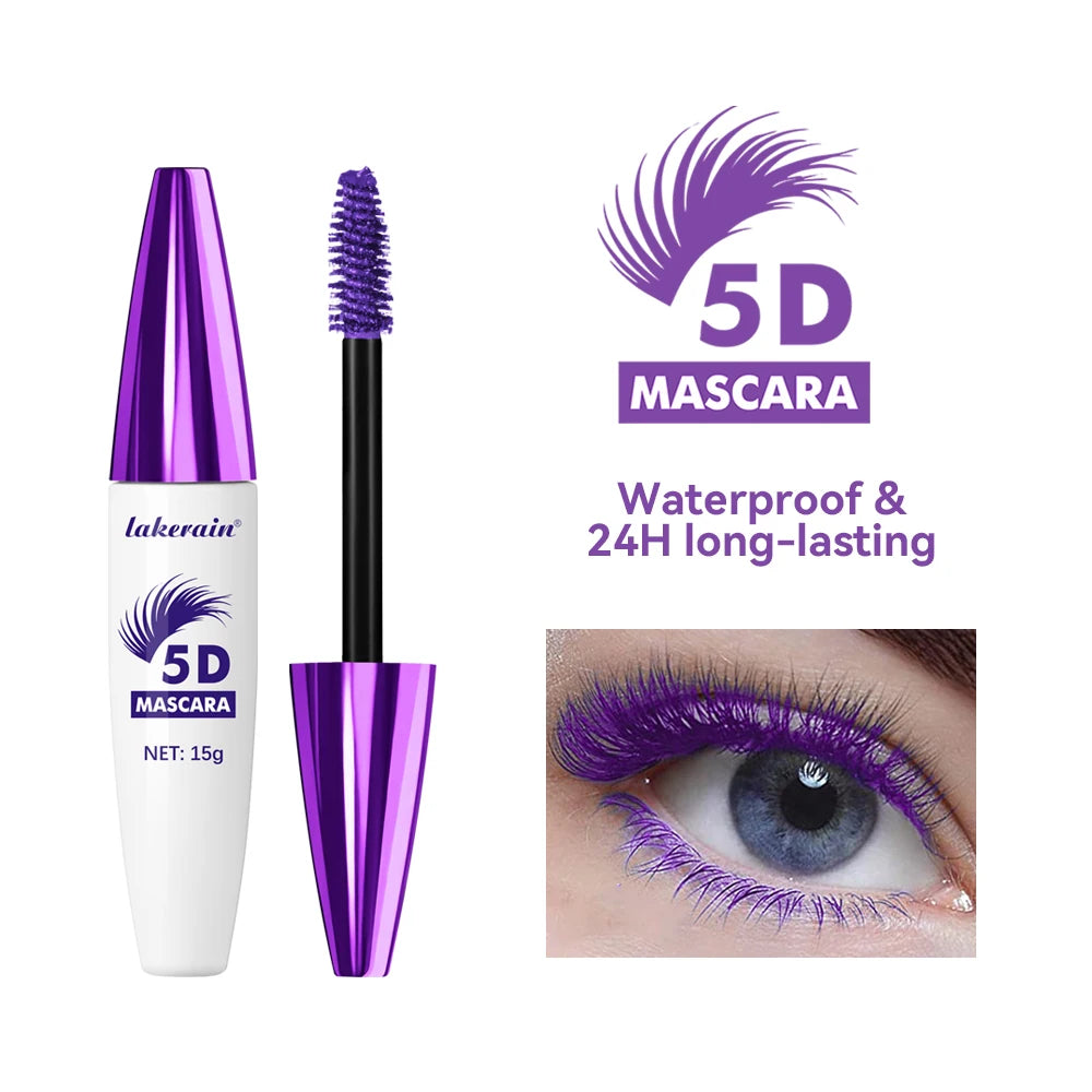 5D Mascara Waterproof Lengthening Lash Volume Makeup