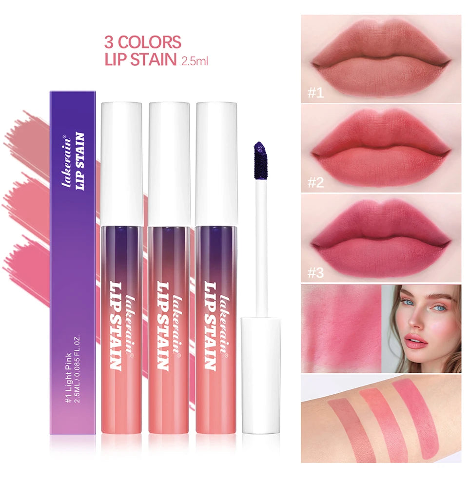Peel Off Lip Stain Long Lasting Waterproof Lip Tint Gloss - 10