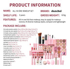 All in One Makeup Kit Professional Cosmetic Set for Face and Eyes