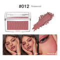 Embossed Blush Palette Matte Face Powder Blusher