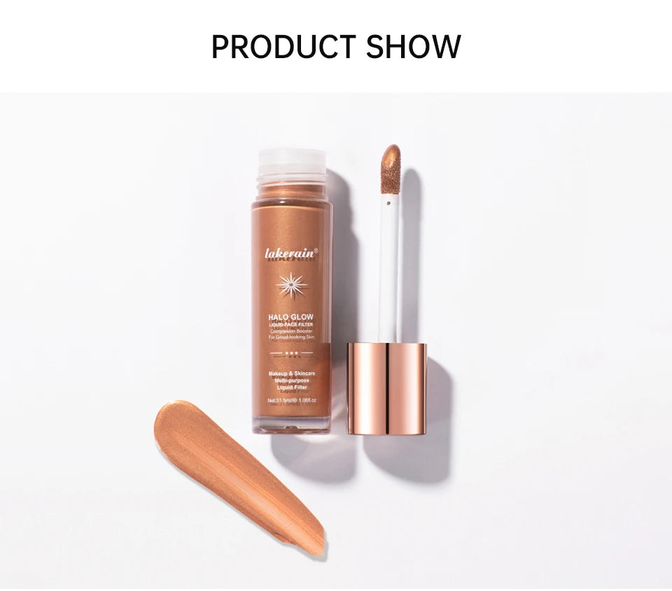 Liquid Face Highlighter Makeup Glow Boosting Illuminating Serum - 18