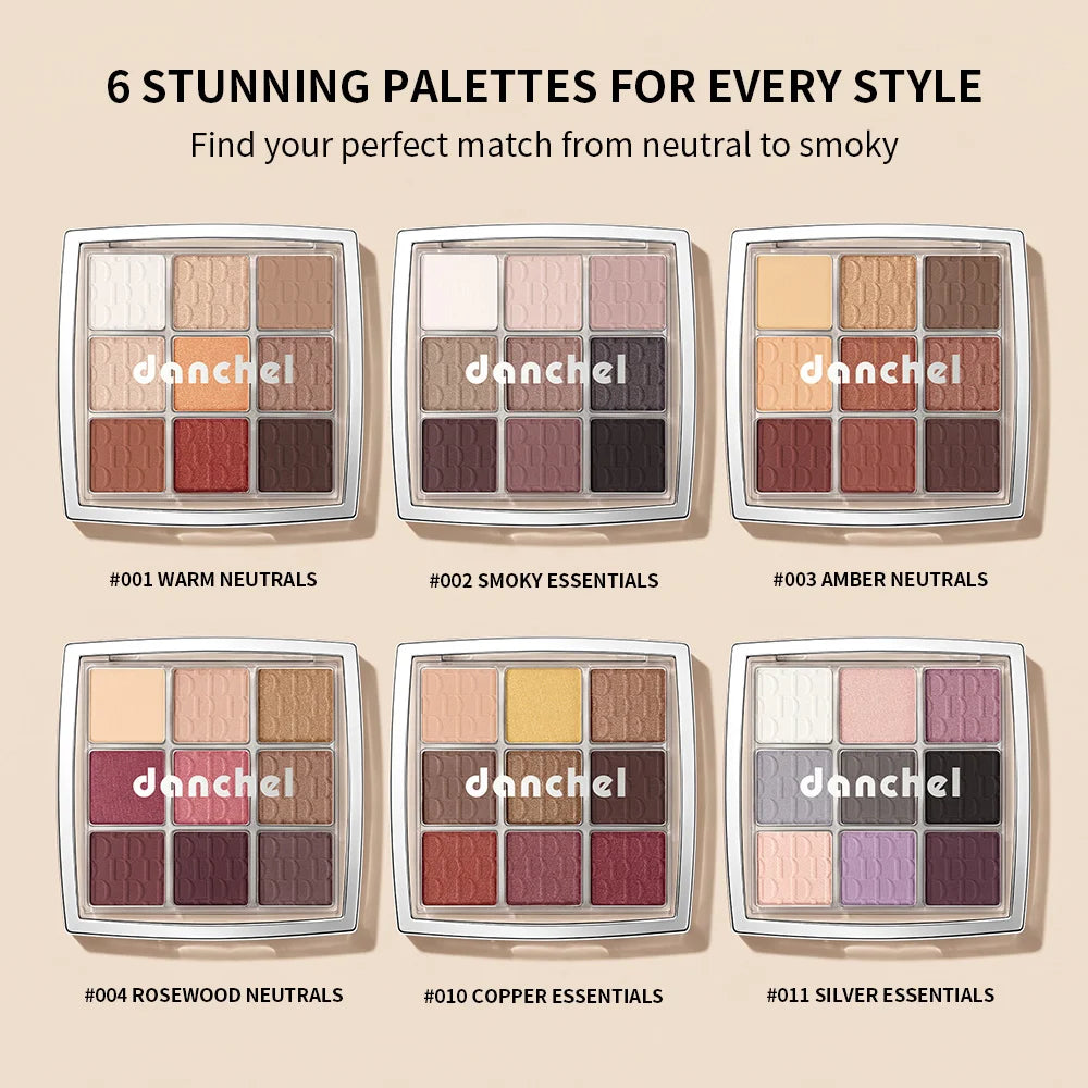 Eyeshadow Palette 9 Color Matte Shimmer Eye Makeup Kit