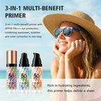 3 Color Correcting Concealer Primer SPF50 Face Makeup Base