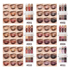 9 Color Eyeshadow Palette Matte Shimmer Makeup Pigmented Powder Kit