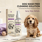 Waterless Dog Shampoo Spray No Rinse Pet Dry Bath Cleaner