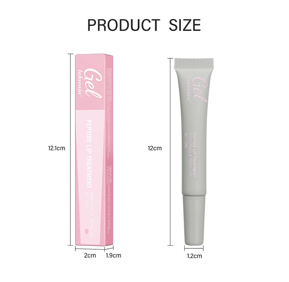 Peptide Lip Treatment Moisturizing Lip Balm Care Gel