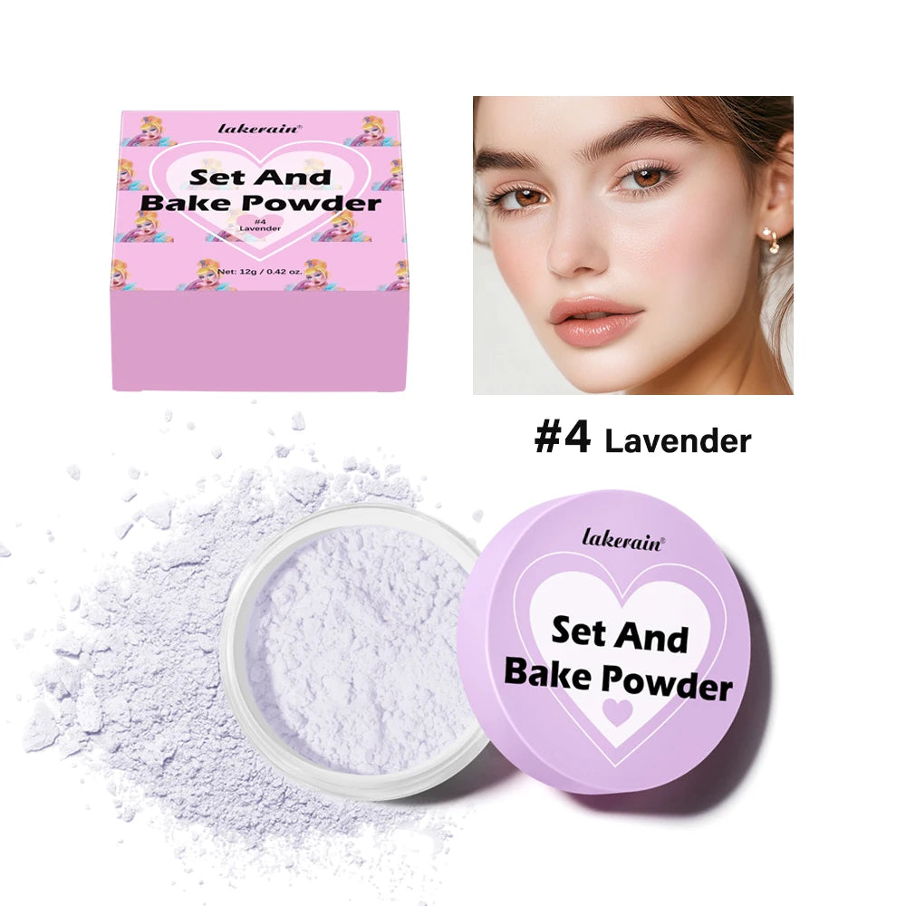 Matte Setting Powder and Face Baking Powder for Long Lasting Makeup - 19