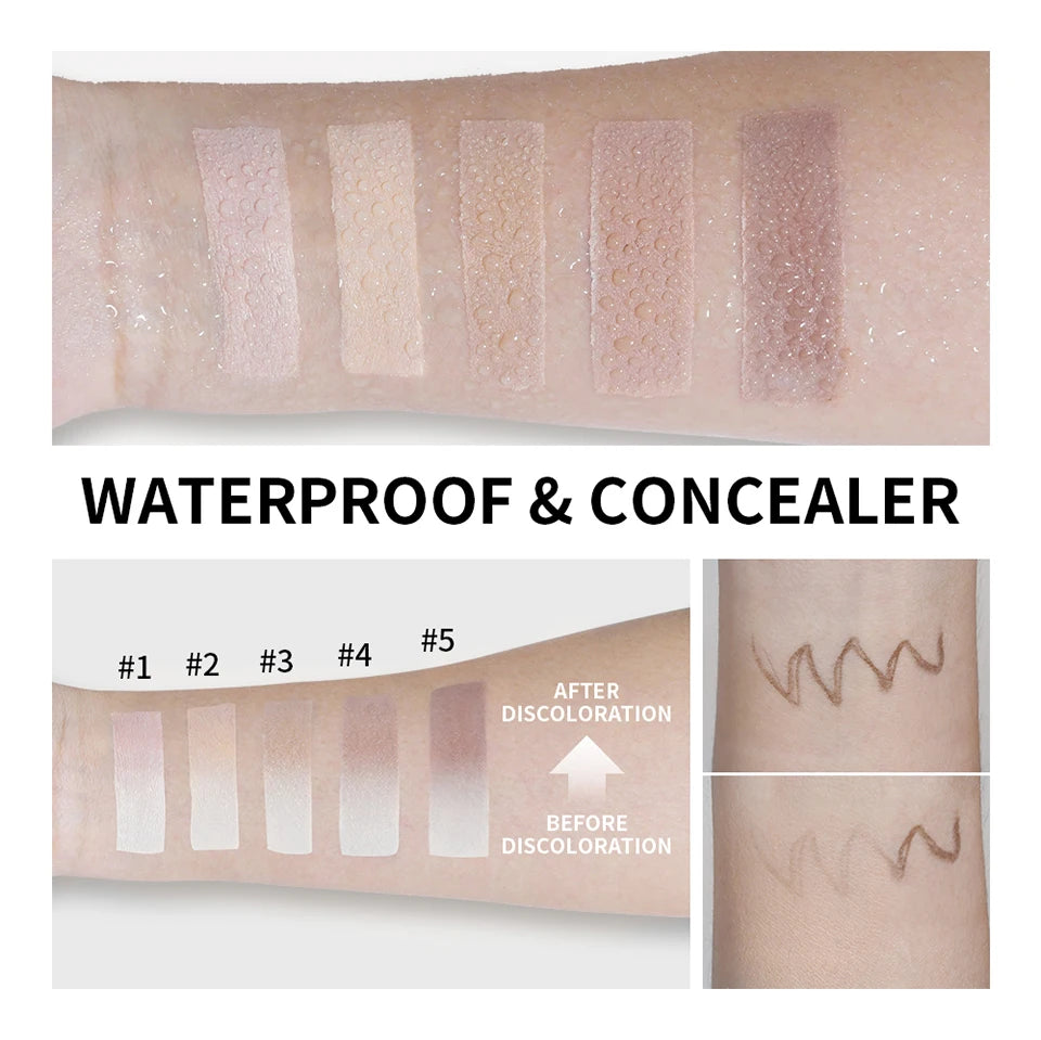 Color Changing Foundation Stick Dual Ended Concealer Makeup