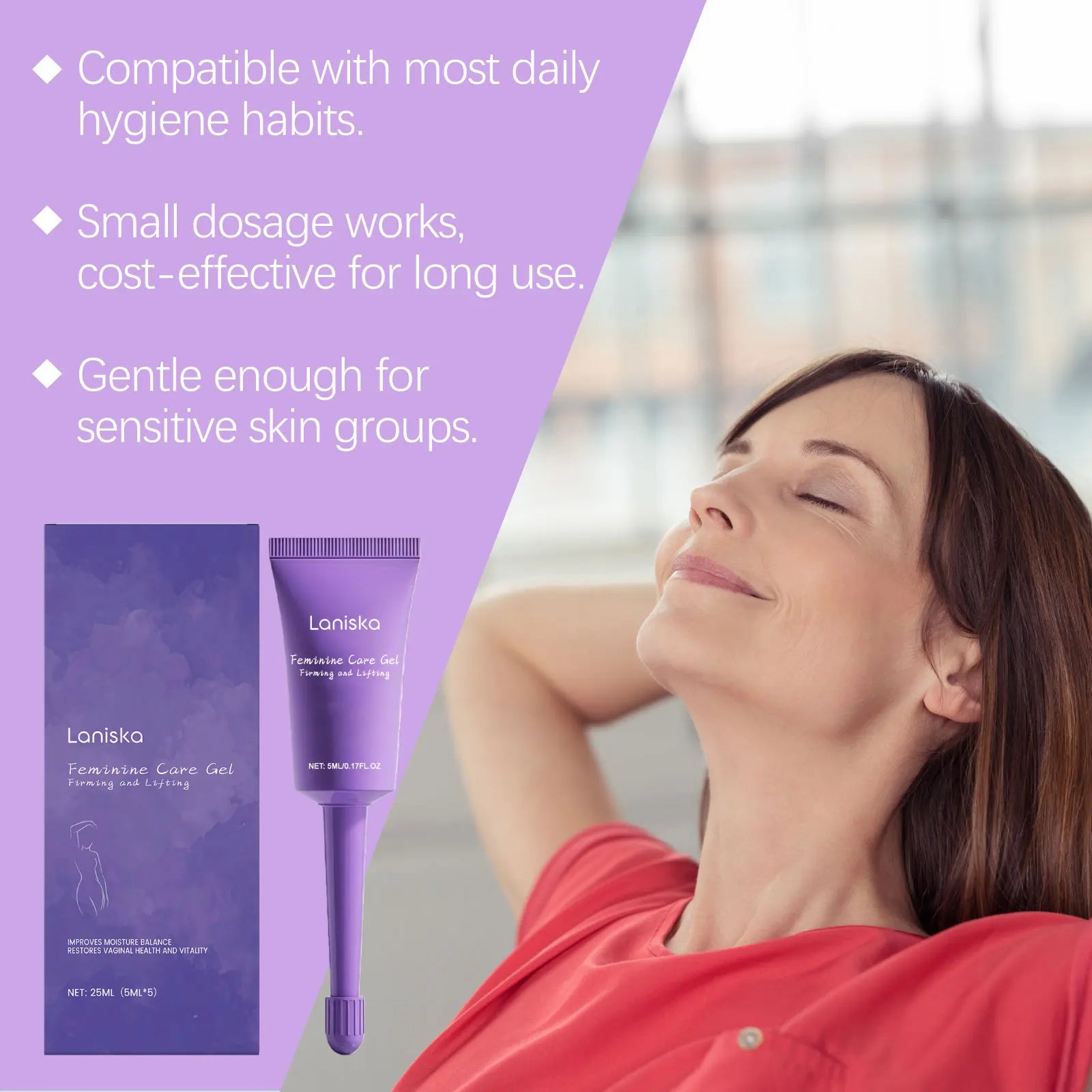 Feminine Care Gel Moisturizing Intimate Cleansing Nursing Serum - 15