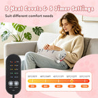 USB Heated Cat Pillow Plush Warming Hot Compress Bolster