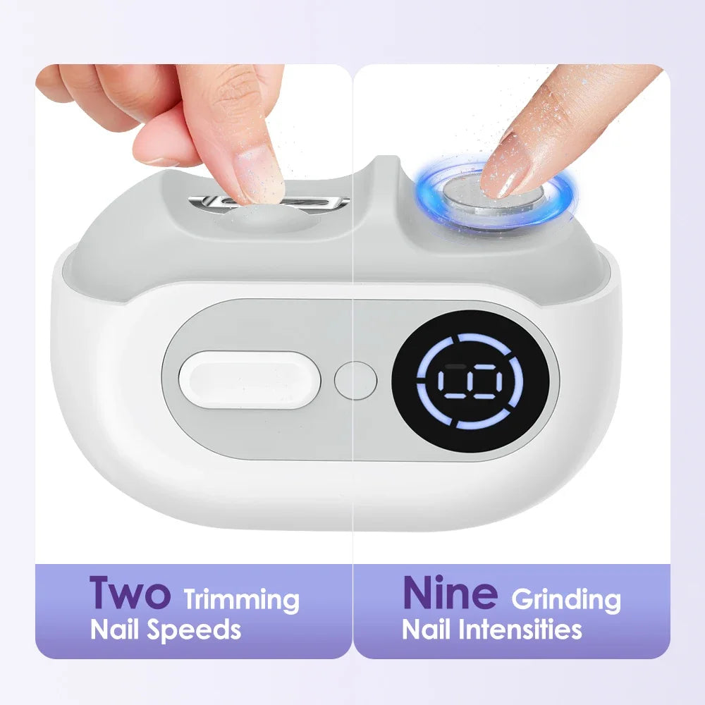 4 in 1 Electric Nail Clipper and Automatic Nail Trimmer