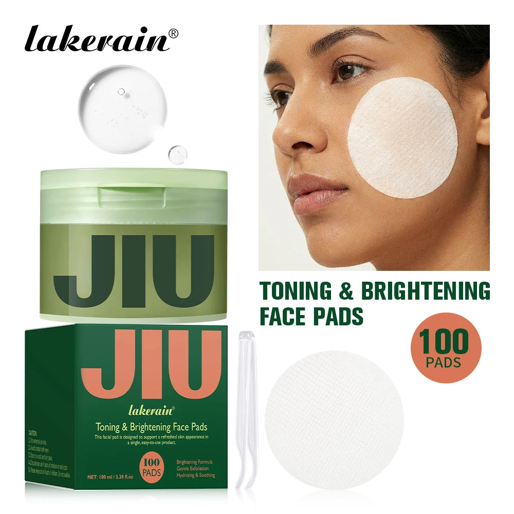 Nicotinamide Toner Pads Brightening Facial Treatment Mask