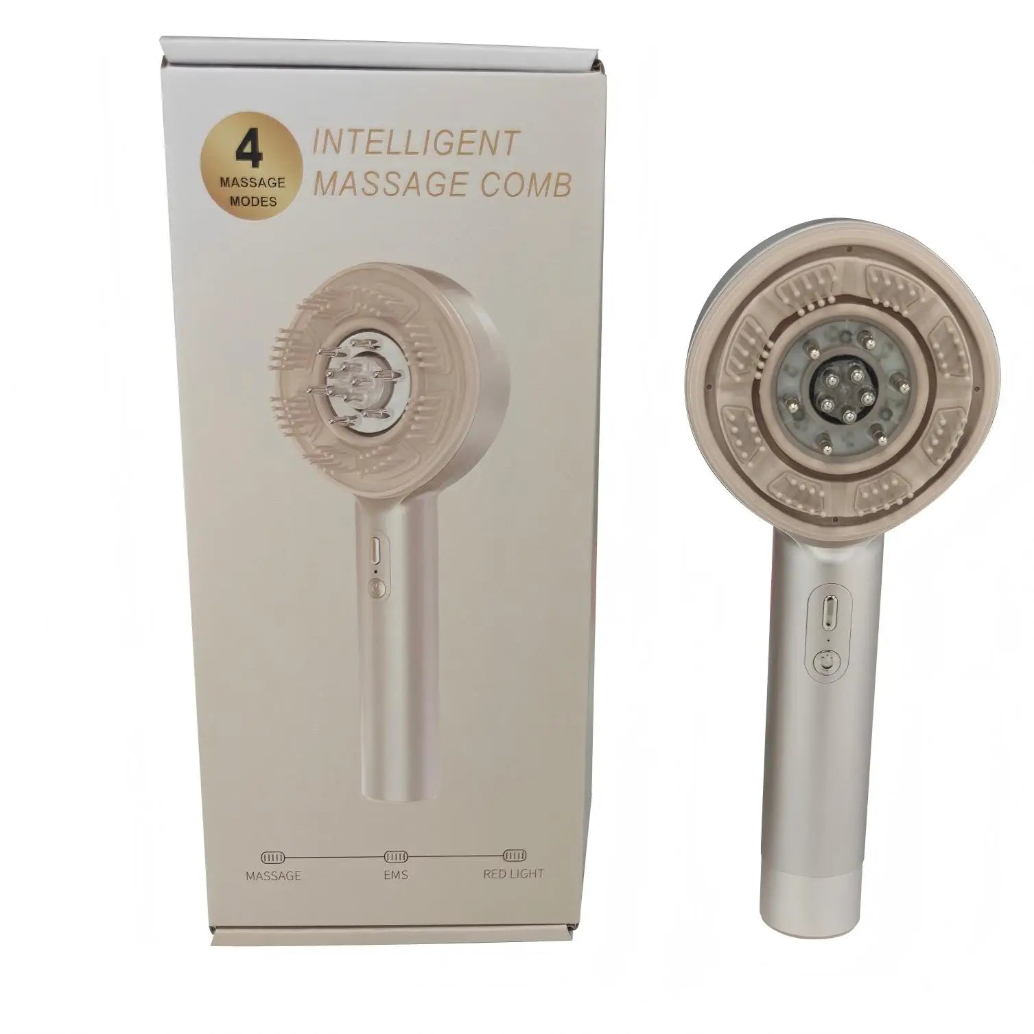 Electric Scalp Massager Comb and Hair Oil Applicator Brush - 17