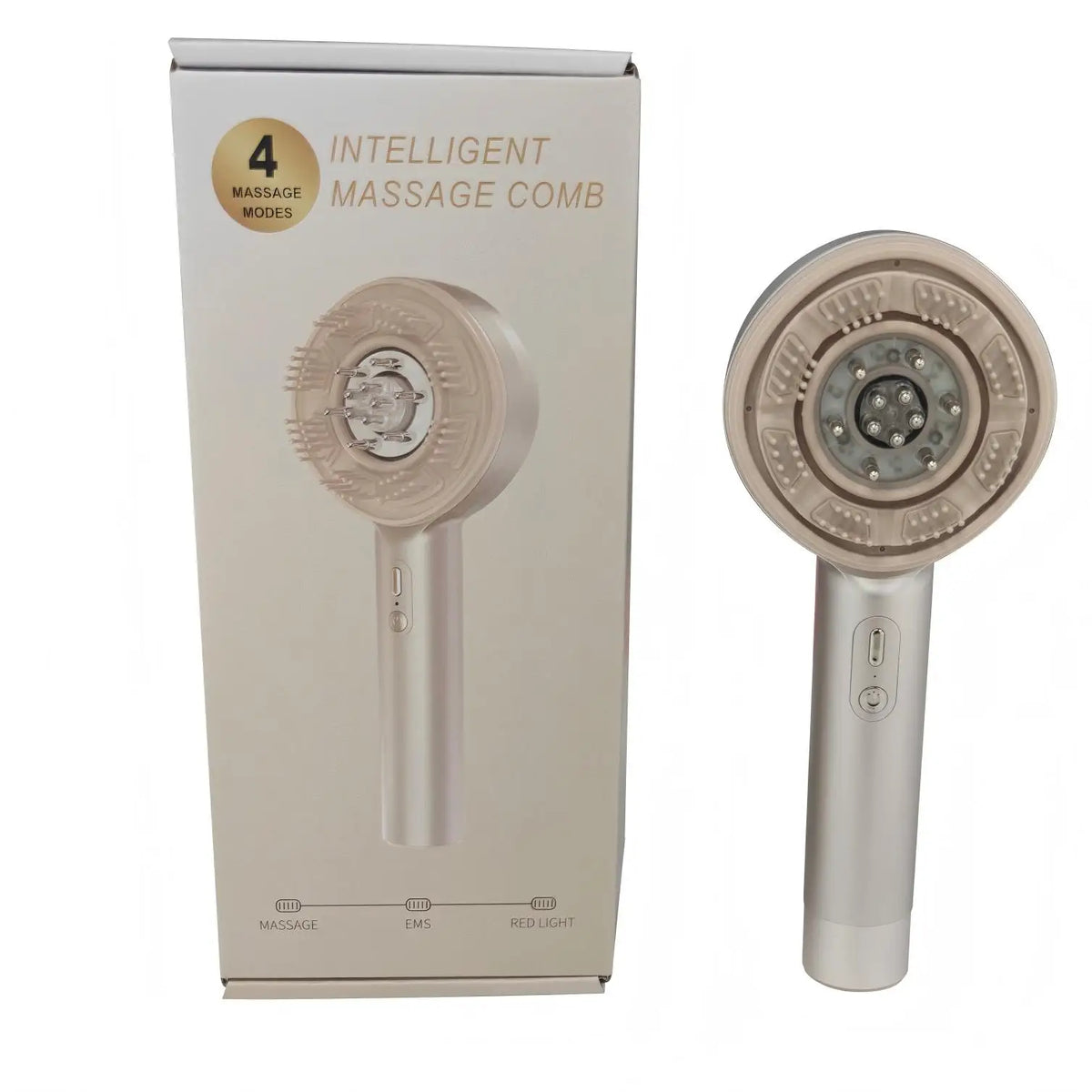 Electric Scalp Massager Comb and Hair Oil Applicator Brush
