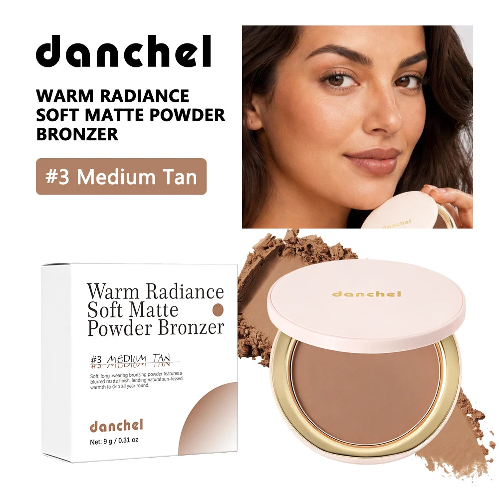 Pressed Bronzer Powder Matte Contour Face Makeup - 23