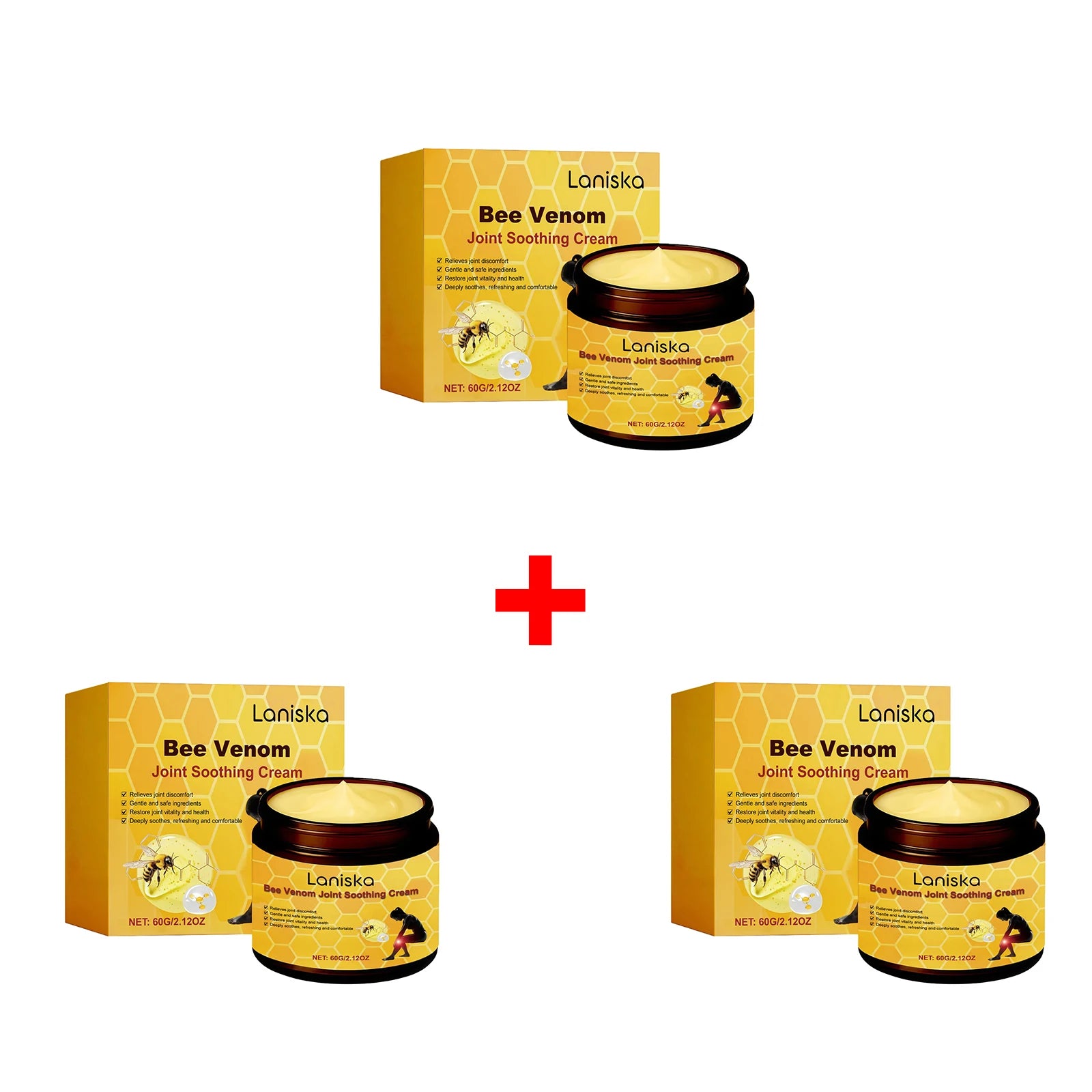 Bee Venom Joint Soothing Cream Muscle Recovery Massage Rub - 19