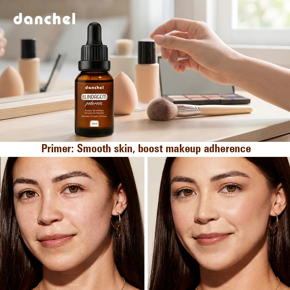 3 in 1 Makeup Primer and Setting Serum Waterproof Face Fixer