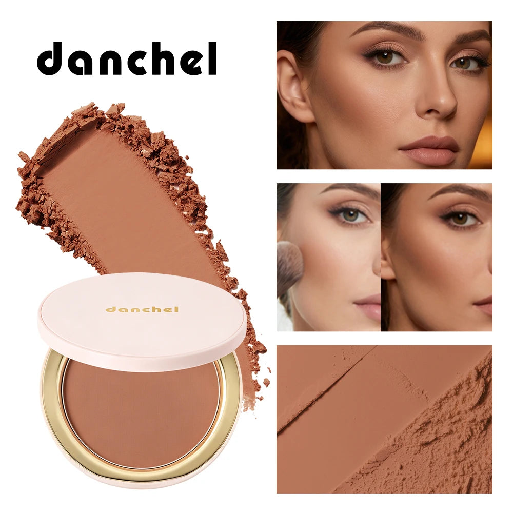Soft Matte Bronzer Powder Natural Shading Contour Makeup - 1