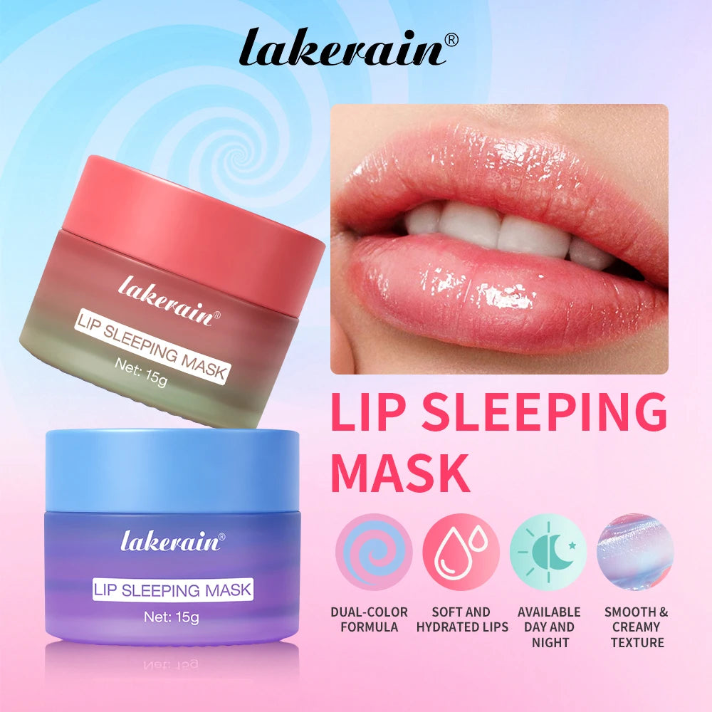 Lip Sleeping Mask Moisturizing Overnight Lip Balm Treatment