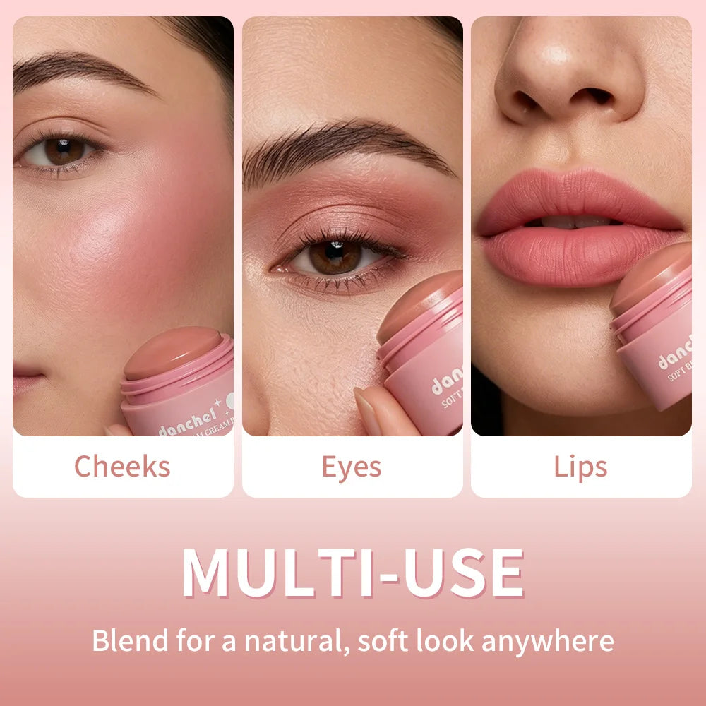 Soft Cream Blush Long Lasting Multi Use Face Tint Makeup - 5