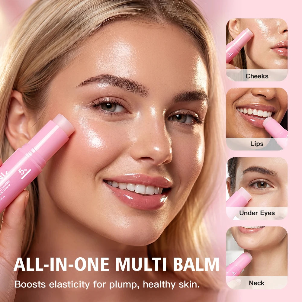 PDRN Collagen Multi Balm Hydrating Moisture Stick for Face - 2