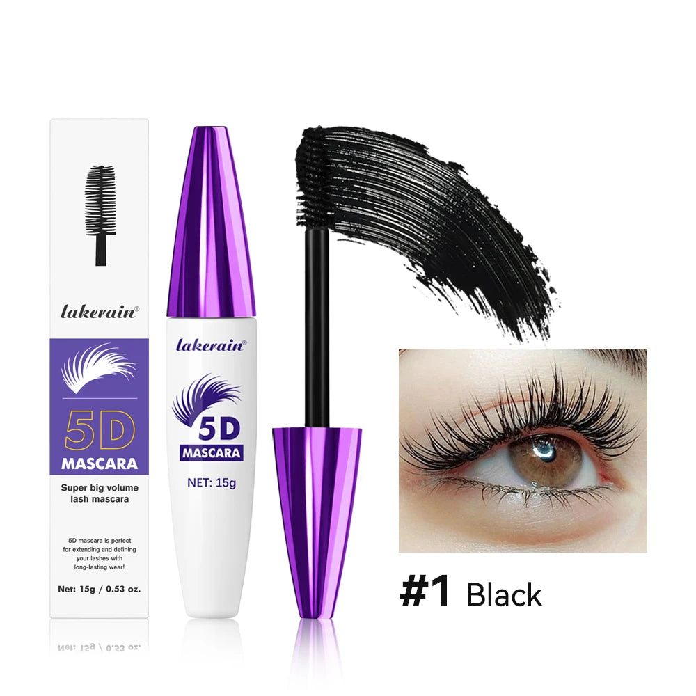 5D Mascara Waterproof Lengthening Eyelash Extension Makeup