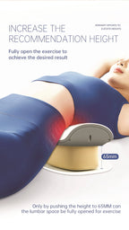 Electric Lumbar Traction Massager Back Stretcher Spine Support Device