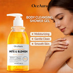 Mite and Blemish Body Wash Acne Control Refreshing Shower Gel