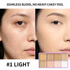 8 Shade Cream Concealer Palette Face Contour and Makeup Corrector